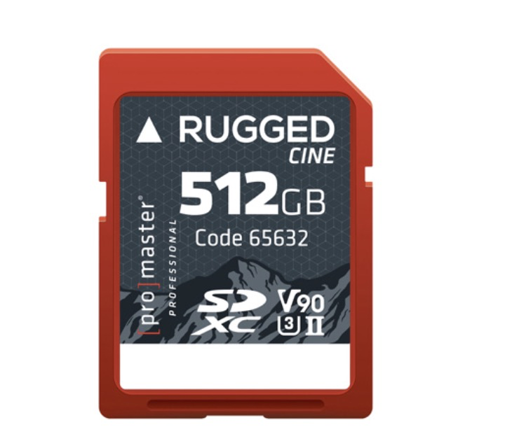 Shop Promaster SDXC 512GB Rugged CINE UHS-II by Promaster at B&C Camera