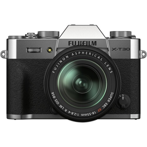 FUJIFILM X-T30 II Mirrorless Digital Camera with 18-55mm Lens (Silver)