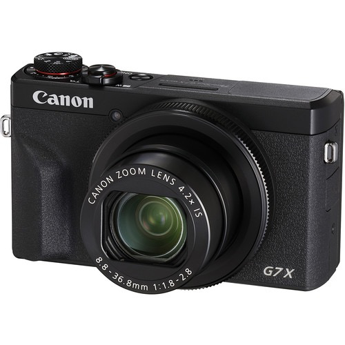 Shop Canon PowerShot G7 X Mark III Digital Camera (Black) with Delkin Black Rugged SD Card 99MB/S - 32 GB by Canon at B&C Camera