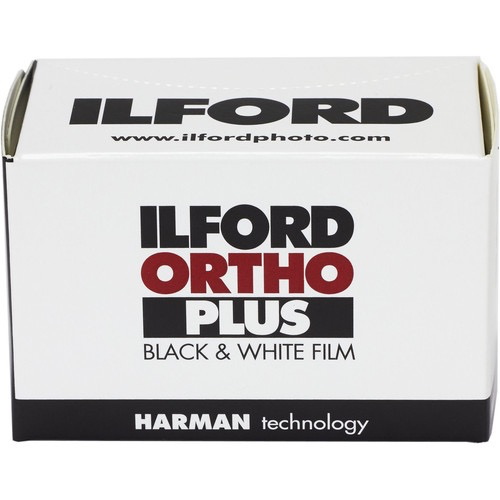 Ilford Ortho Plus Black & White Negative Film (35mm Roll Film, 36 Exposures)
