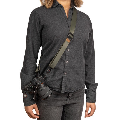 Shop Peak Design Slide Lite Camera Strap (Sage Green) by Peak Design at B&C Camera