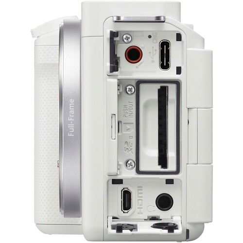 Shop Sony ZV-E1 Mirrorless Camera with 28-60mm Lens (White) by Sony at B&C Camera