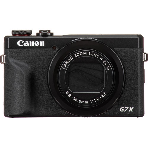 Shop Canon PowerShot G7 X Mark III Digital Camera (Black) with Delkin Black Rugged SD Card 99MB/S - 32 GB by Canon at B&C Camera