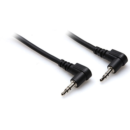 Shop Hosa Technology CMM-110RR Right-Angle 3.5mm to Right-Angle 3.5mm Stereo Cable (10) by HOSA TECH at B&C Camera