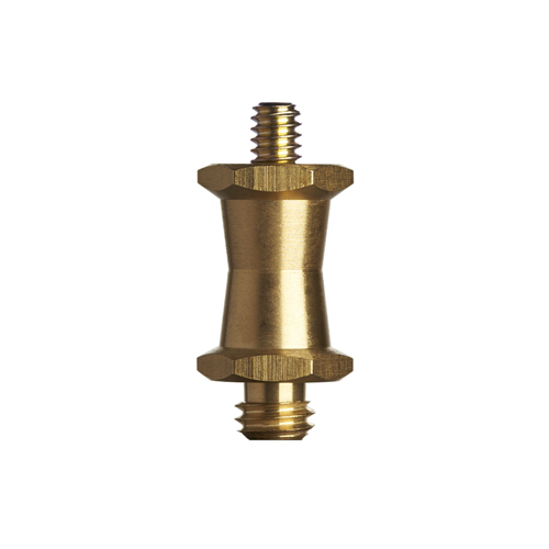 Promaster Short Brass Stud 1/4-20 male to 3/8 male