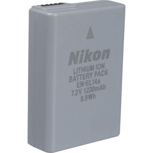 Nikon EN-EL14a Lithium Ion Battery