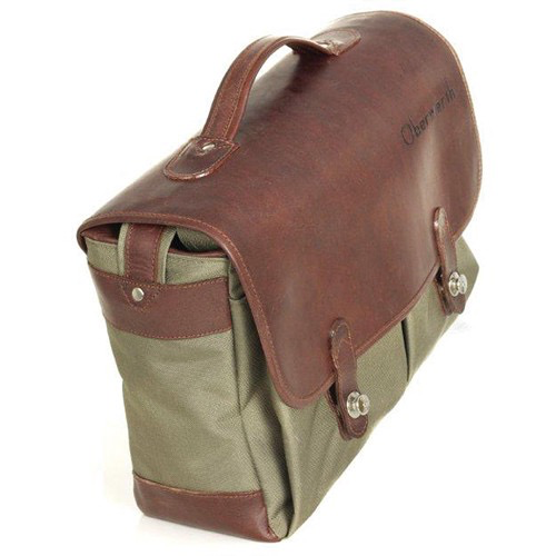 Oberwerth Munchen Large Camera Bag (Olive/Dark Brown)