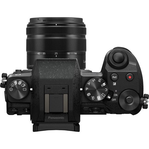 Shop Panasonic Lumix DMC-G7 Mirrorless Micro Four Thirds Digital Camera with 14-42mm and 45-150mm Lenses (Black)*OPEN BOX* by Panasonic at B&C Camera