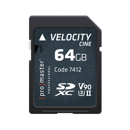 Shop Promaster SDXC 64GB Velocity CINE by Promaster at B&C Camera
