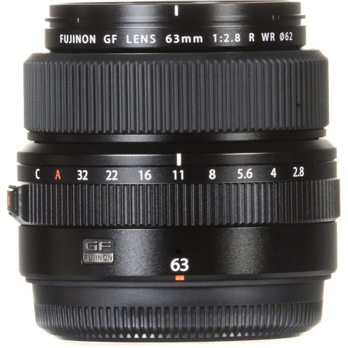 FUJIFILM GF 63mm 2.8 R WR GFX Lens