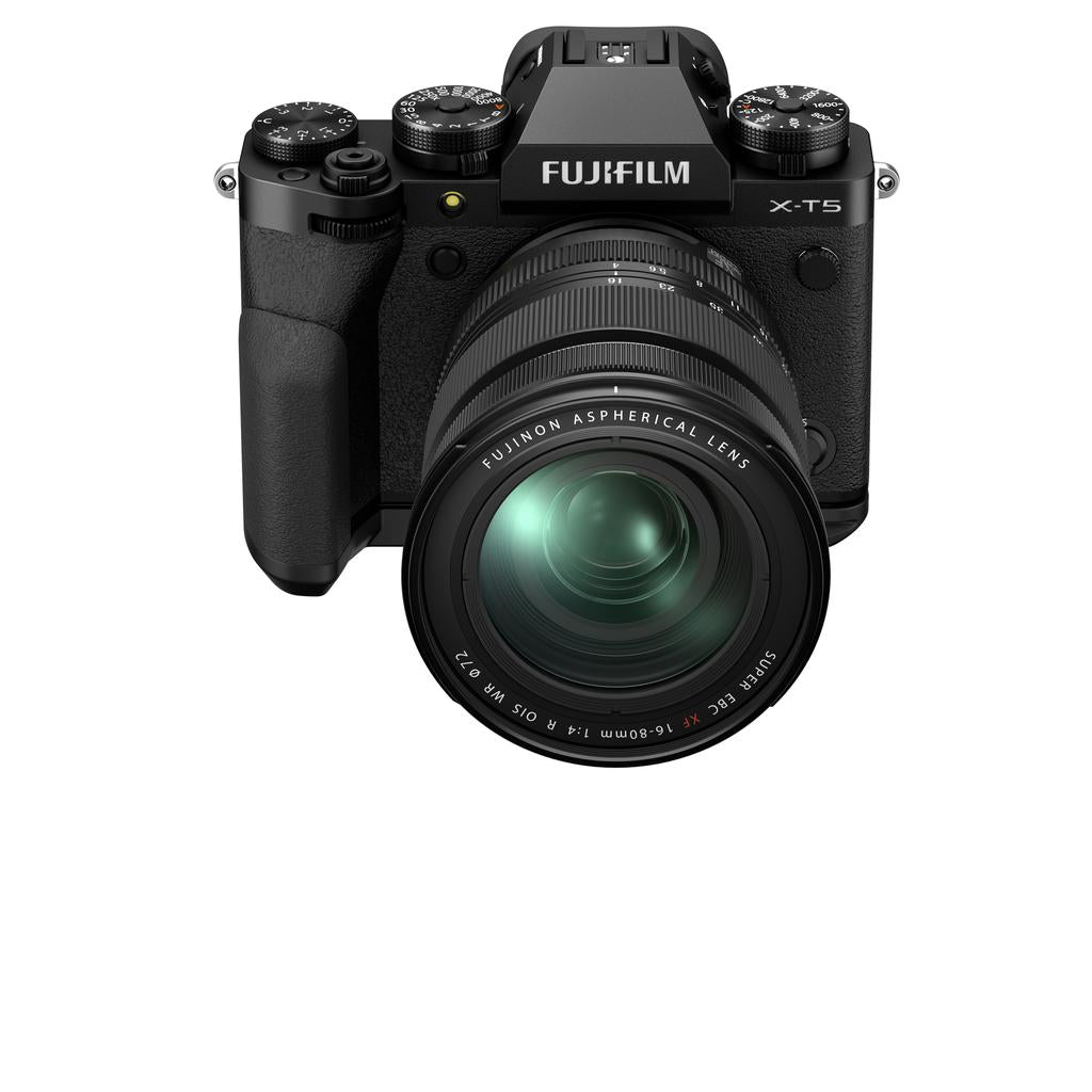 FUJIFILM X-T5 Mirrorless Camera with 16-80mm Lens (Black)