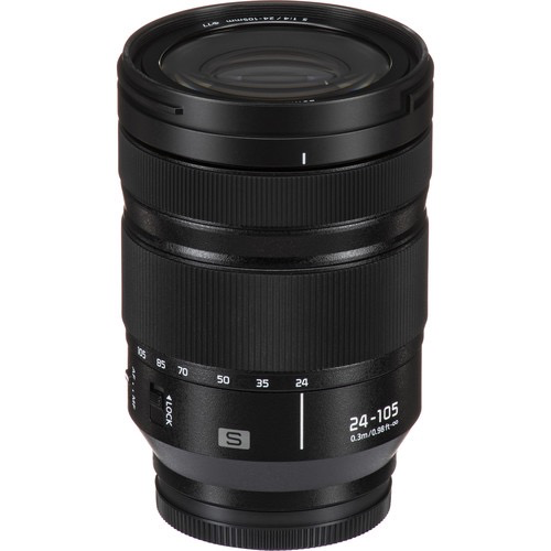 Shop Panasonic Lumix S 24-105mm f/4 Macro O.I.S. Lens by Panasonic at B&C Camera