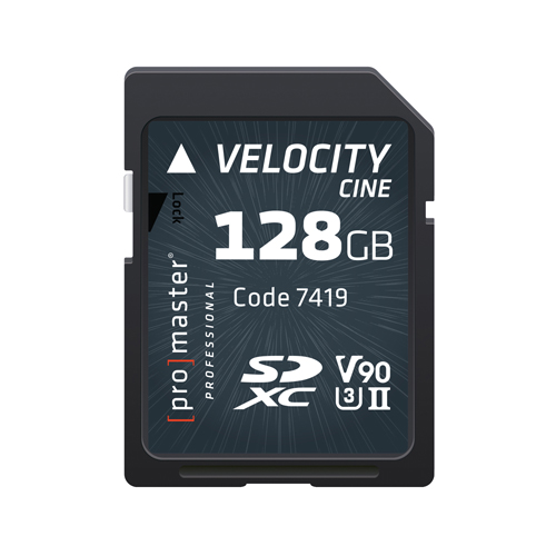 Shop Promaster SDXC 128GB Velocity CINE by Promaster at B&C Camera