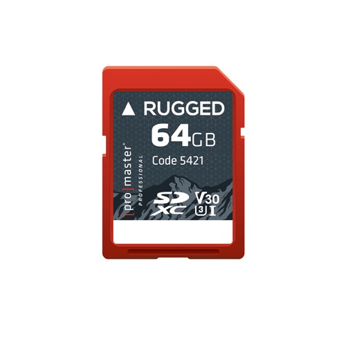 Shop Promaster SDXC 64GB Rugged UHS-I by Promaster at B&C Camera