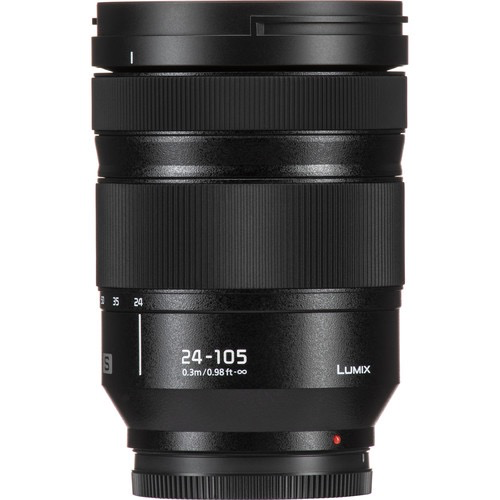Shop Panasonic Lumix S 24-105mm f/4 Macro O.I.S. Lens by Panasonic at B&C Camera