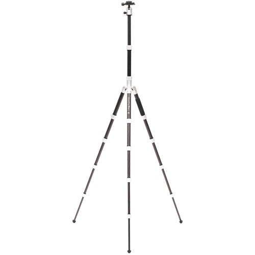 Shop Benro MeFOTO RoadTrip Pro Carbon Fiber Series 1 Travel Tripod with Ball Head and Monopod (Silver) by Benro at B&C Camera