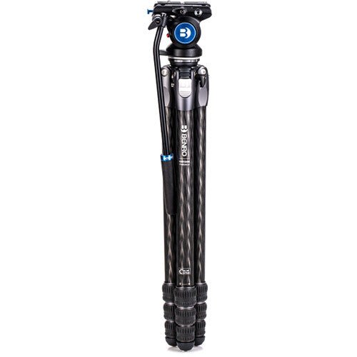 Shop Benro Tortoise Carbon Fiber 3 Series Tripod System with S4Pro Video Head by Benro at B&C Camera