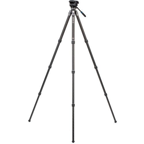 Shop Benro Tortoise Carbon Fiber 3 Series Tripod System with S4Pro Video Head by Benro at B&C Camera