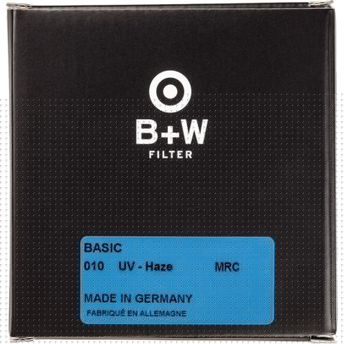 B+W 55mm UV-Haze #010 MRC Basic Filter - B&C Camera