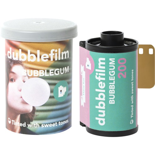 dubblefilm BUBBLEGUM 200 Color Negative Film (35mm Roll Film, 36 Exposures)