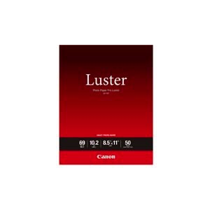 Shop Canon LU-101 Photo Paper Pro Luster - Letter Size - 50 Sheets by Canon at B&C Camera