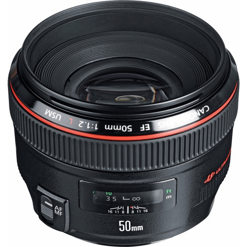 Canon EF 50mm f/1.2L USM by Canon at B&C Camera