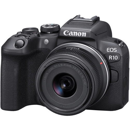 Shop Canon EOS R10 Mirrorless Camera with 18-45mm Lens by Canon at B&C Camera