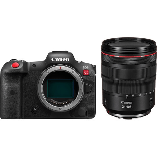 Shop Canon EOS R5 C Mirrorless Cinema Camera with 24-105 f/4L Lens by Canon at B&C Camera