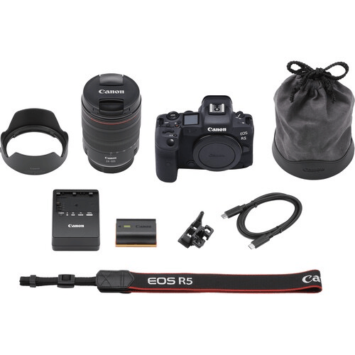 Shop Canon EOS R5 with RF 24-105mm F4 L IS USM Lens Kit by Canon at B&C Camera