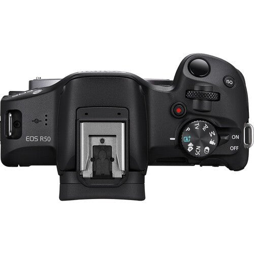 Shop Canon EOS R50 Mirrorless Camera (Body Only, Black) by Canon at B&C Camera