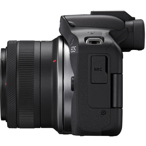 Shop Canon EOS R50 Mirrorless Camera with 18-45mm and 55-210mm Lenses (Black) by Canon at B&C Camera