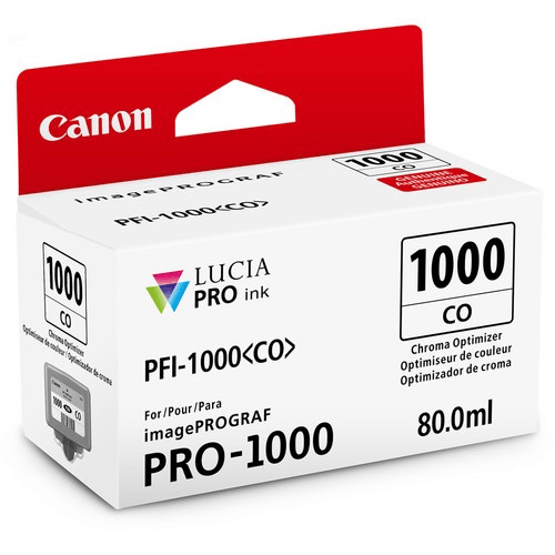 Shop Canon PFI-1000 CO LUCIA PRO Chroma Optimizer Ink Tank (80ml) by Canon at B&C Camera