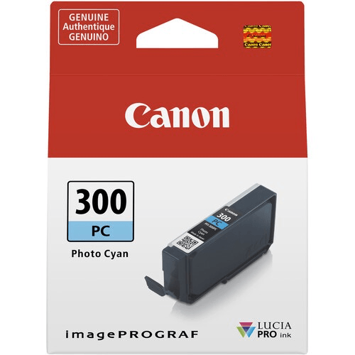 Shop Canon PFI-300 Photo Cyan Ink Tank by Canon at B&C Camera