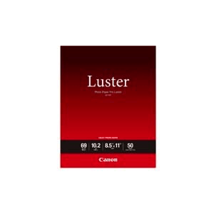 Shop Canon LU-101 Photo Paper Pro Luster - Letter Size - 50 Sheets by Canon at B&C Camera
