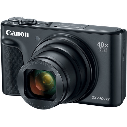 Shop Canon PowerShot SX740 HS Digital Camera (Black) by Canon at B&C Camera