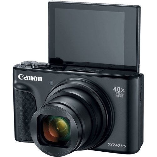 Shop Canon PowerShot SX740 HS Digital Camera (Black) by Canon at B&C Camera