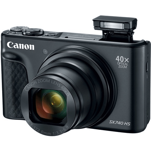 Shop Canon PowerShot SX740 HS Digital Camera (Black) by Canon at B&C Camera