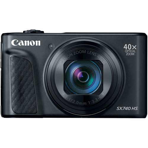 Shop Canon PowerShot SX740 HS Digital Camera (Black) by Canon at B&C Camera