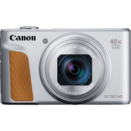 Shop Canon PowerShot SX740 HS Digital Camera (Silver) by Canon at B&C Camera