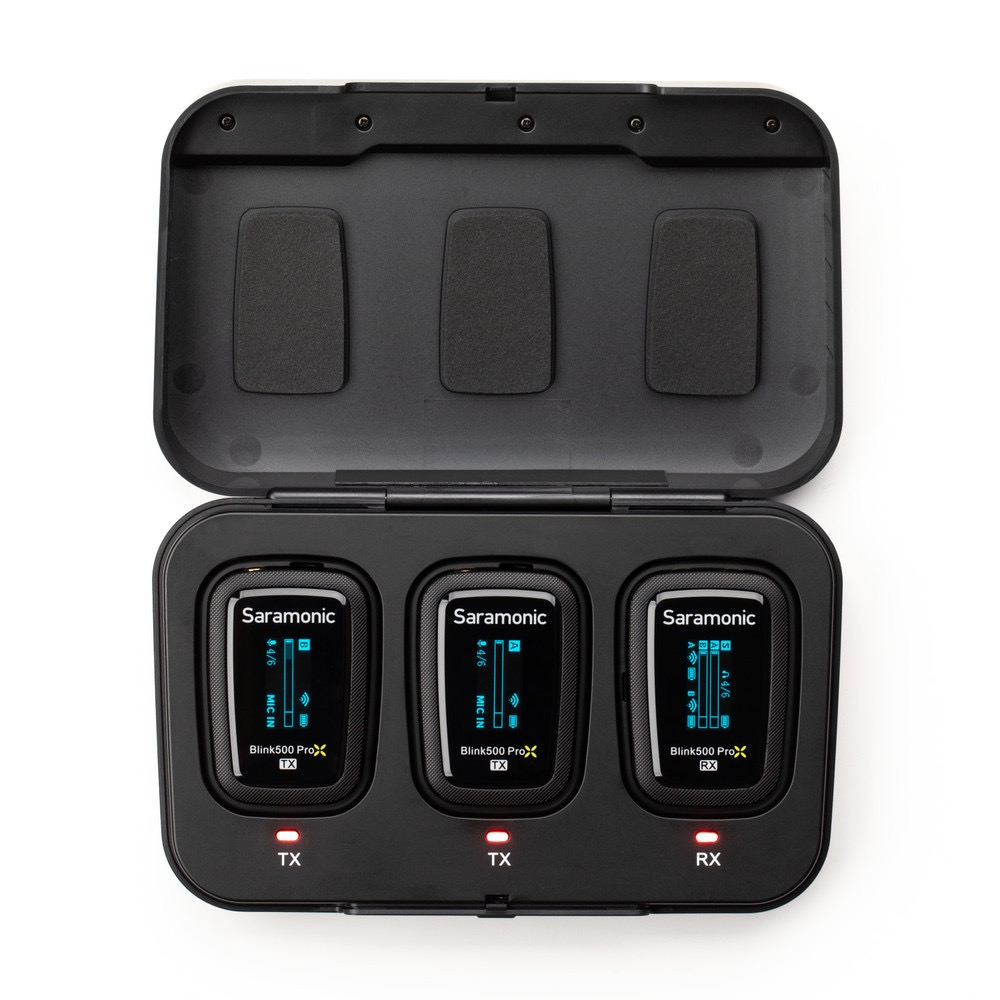 Saramonic Blink 500 ProX B2 2-Person Wireless 2.4GHz Clip-On Microphone System with Lavaliers