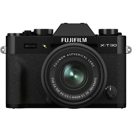 FUJIFILM X-T30 II Mirrorless Digital Camera with 15-45mm Lens (Black)