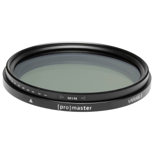 Promaster 62mm Variable Neutral Density Lens Filter