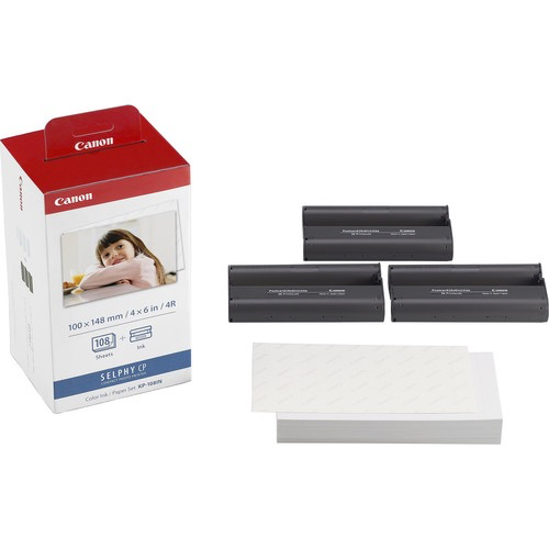 Shop Canon KP-108IN Color Ink And Paper Set by Canon at B&C Camera