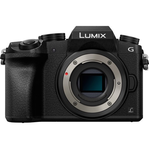 Shop Panasonic Lumix DMC-G7 Mirrorless Micro Four Thirds Digital Camera with 14-42mm and 45-150mm Lenses (Black)*OPEN BOX* by Panasonic at B&C Camera