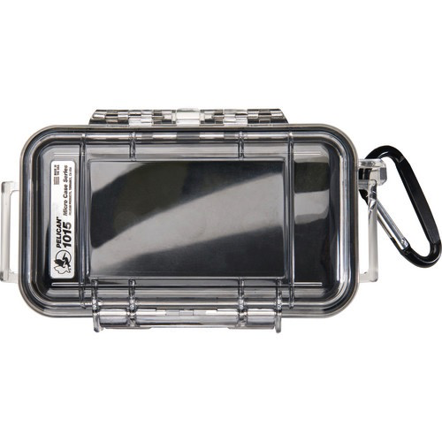 Shop Pelican 1015 Micro Case (Clear/Black) by Pelican at B&C Camera