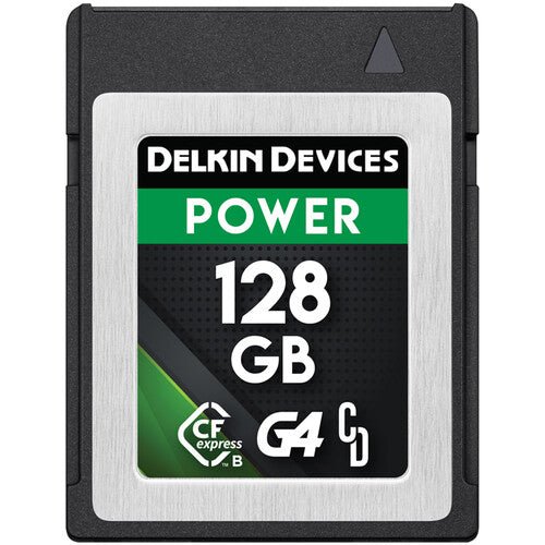 Delkin Devices 128GB POWER CFexpress Type B Memory Card - B&C Camera