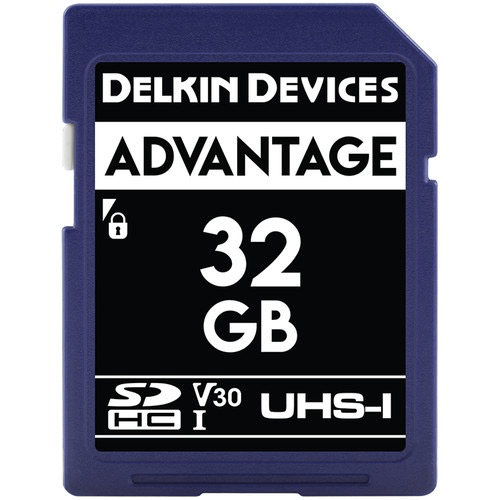 Shop Delkin Devices 32GB Advantage UHS-I SDHC Memory Card by Delkin at B&C Camera