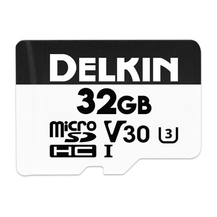 Shop Delkin Devices 32GB Hyperspeed UHS-I SDHC Memory Card with SD Adapter by Delkin at B&C Camera