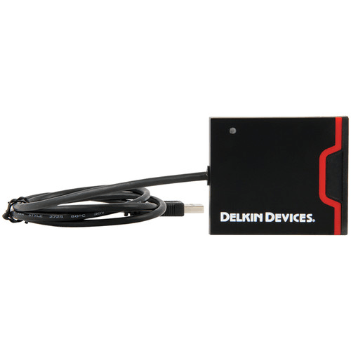 Shop Delkin Devices USB 3.1 Gen 1 Dual Slot SD UHS-II and CF Memory Card Reader by Delkin at B&C Camera