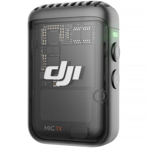 Shop DJI Mic 2 Clip-On Transmitter/Recorder with Built-In Microphone (2.4 GHz, Shadow Black) by DJI at B&C Camera